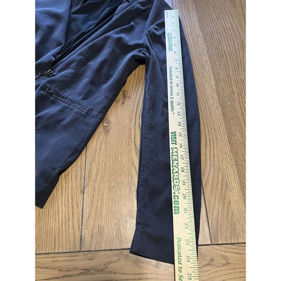 GoSilk Go Silk Women's Size 6 Moto Jacket Zip Up Pockets & Sleeves Mob Wife - Picture 7 of 16